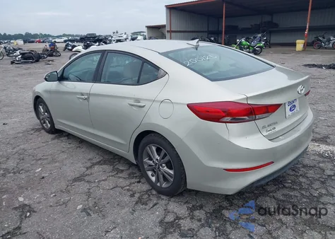 2017 Hyundai Elantra Se из США, поврежденный, VIN 5NPD84LF1HH192738